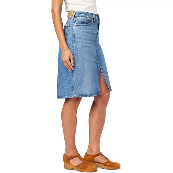 imageLevi Strauss Signature Gold Womens Heritage Midi Skirt Also Available in PlusNew Hydro Stonewash