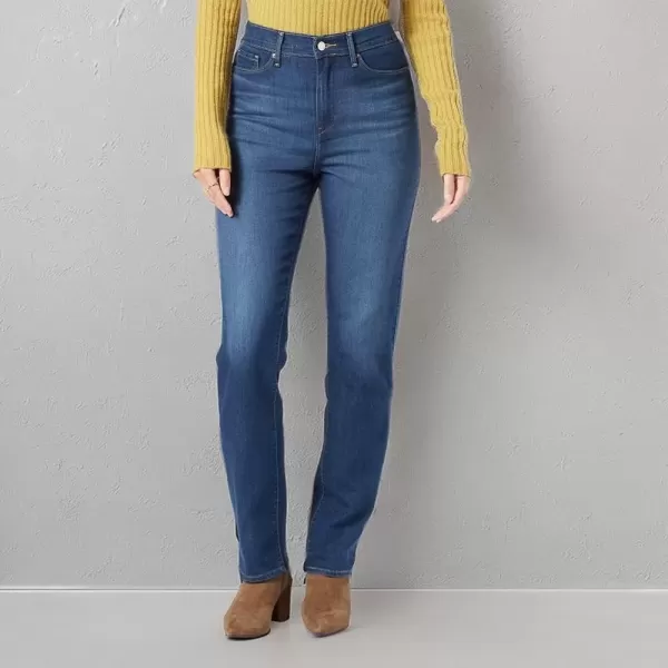 imageLevi Strauss Signature Gold Womens HighRise Straight Standard and PlusTennessee Valley 5d