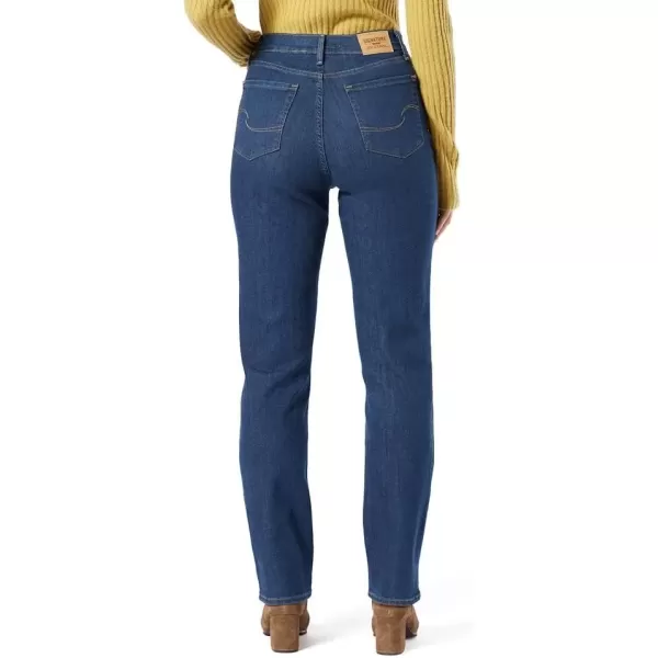 imageLevi Strauss Signature Gold Womens HighRise Straight Standard and PlusTennessee Valley 5d