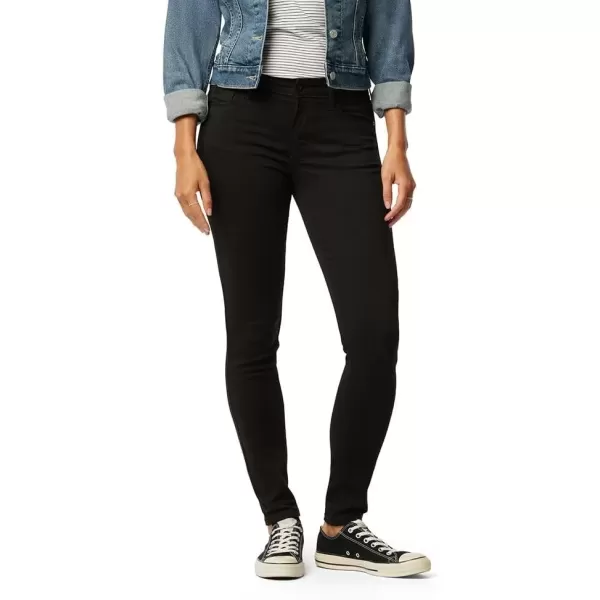 imageLevi Strauss Signature Gold Womens Totally Shaping Pullon Skinny Jeans Available in Plus SizeNoir