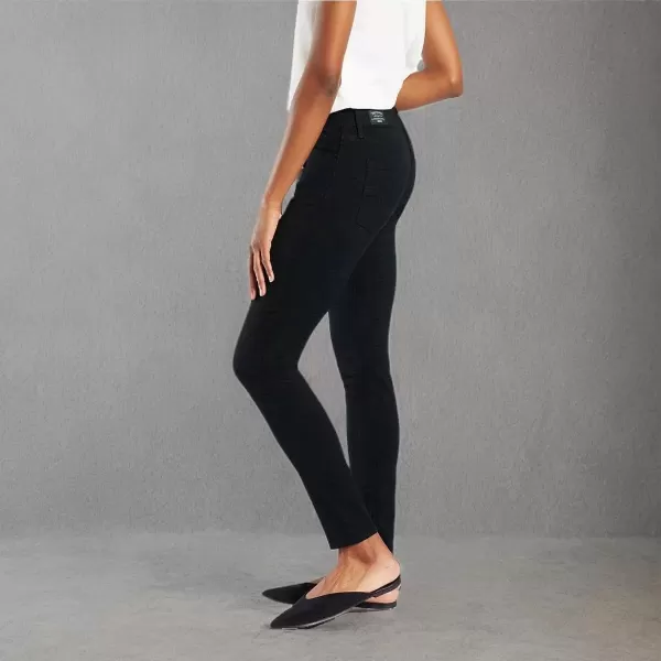 imageLevi Strauss Signature Gold Womens Totally Shaping Pullon Skinny Jeans Available in Plus SizeNoir