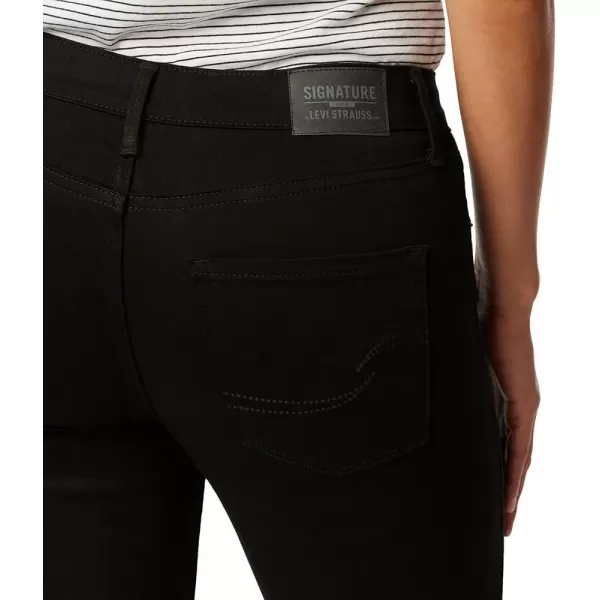 imageLevi Strauss Signature Gold Womens Totally Shaping Pullon Skinny Jeans Available in Plus SizeNoir