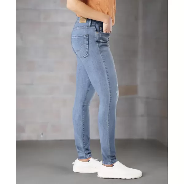 imageLevi Strauss Signature Gold Womens Totally Shaping Pullon Skinny Jeans Available in Plus SizeSilver Lining