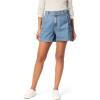 imageLevi Strauss Signature Gold Womens Belted Cargo Shorts Available in PlusNew Moody Blues