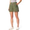 imageLevi Strauss Signature Gold Womens Belted Cargo Shorts Available in PlusNew Olive Night