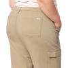 imageLevi Strauss Signature Gold Womens Everyday Comfort Cargo Capri Available in PlusNew Covert Green