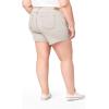 imageLevi Strauss Signature Gold Womens Heritage Original MidRise 4quot Shorts Available in PlusNew Galaxy Grey