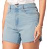 imageLevi Strauss Signature Gold Womens Heritage Original MidRise 4quot Shorts Available in PlusNew Ultraviolet