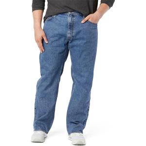 imageLevi Strauss Signature Gold Mens Relaxed Fit Flex Jeans Available in Big ampamp TallMedium Indigowaterless