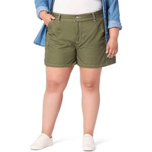 imageLevi Strauss Signature Gold Womens Belted Cargo Shorts Available in PlusNew Olive Night