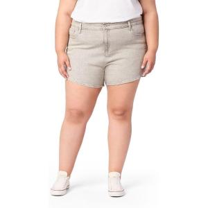 imageLevi Strauss Signature Gold Womens Heritage Original MidRise 4quot Shorts Available in PlusNew Galaxy Grey