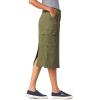 imageLevi Strauss Signature Gold Womens Everyday Cargo Midi Skirt Available in PlusNew Olive Night