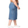 imageLevi Strauss Signature Gold Womens Everyday Cargo Midi Skirt Available in PlusNew Seams to Be