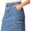imageLevi Strauss Signature Gold Womens Everyday Cargo Midi Skirt Available in PlusNew Seams to Be