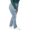 imageLevi Strauss Signature Gold Womens Curvy Totally Shaping Straight Jeans MidRise Stretch Denim Available in Plus SizeBlue Ice Waterless