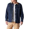 imageLevi Strauss Signature Gold Mens FlannelLined Shirt JacketNew Indigo Rinse