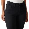 imageLevi Strauss Signature Gold Womens Size Modern Straight Jeans MidRise Stretch Denim Standard New New Black Opal 18 Plus Short