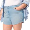 imageSignature by Levi Strauss ampamp Co Gold Womens Heritage Original MidRise 4quot Shorts Available in PlusNew Ultraviolet