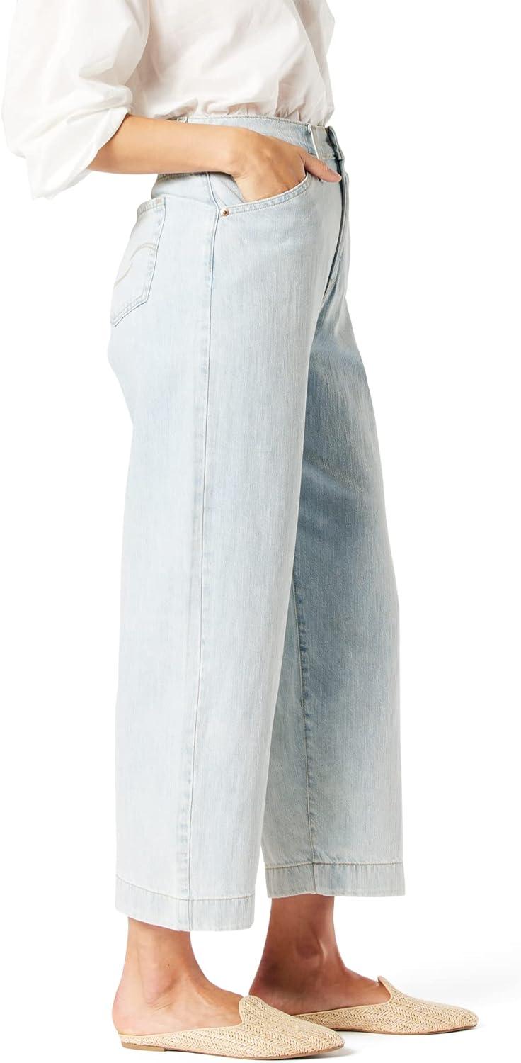 imageLevi Strauss Signature Gold Womens Heritage HighRise Loose Crop Stylized Jeans Available in Plus SizeNew Sonoran Oasis