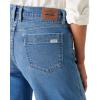 imageWomens Heritage Belted Wide Leg Jeans MidRise Stretch Denim Also Available in PlusNew Faded Days