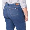 imageLevi Strauss Signature Womens Heritage High Rise Straight Jeans Stretch Denim Also Available in Plus SizeFuture Blue