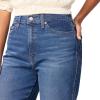 imageLevi Strauss Signature Womens Heritage High Rise Straight Jeans Stretch Denim Also Available in Plus SizeFuture Blue