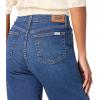 imageLevi Strauss Signature Womens Heritage High Rise Straight Jeans Stretch Denim Also Available in Plus SizeFuture Blue