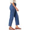 imageLevi Strauss Signature Womens Heritage High Rise Straight Jeans Stretch Denim Also Available in Plus SizeFuture Blue
