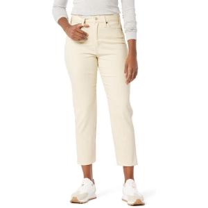 imageLevi Strauss Signature Womens Heritage High Rise Straight Jeans Stretch Denim Also Available in Plus SizeGolden Light
