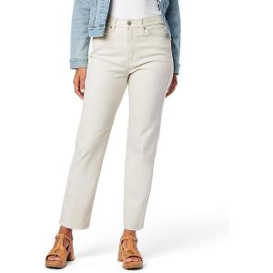 imageLevi Strauss Signature Womens Heritage High Rise Straight Jeans Stretch Denim Also Available in Plus SizeSilver Birch
