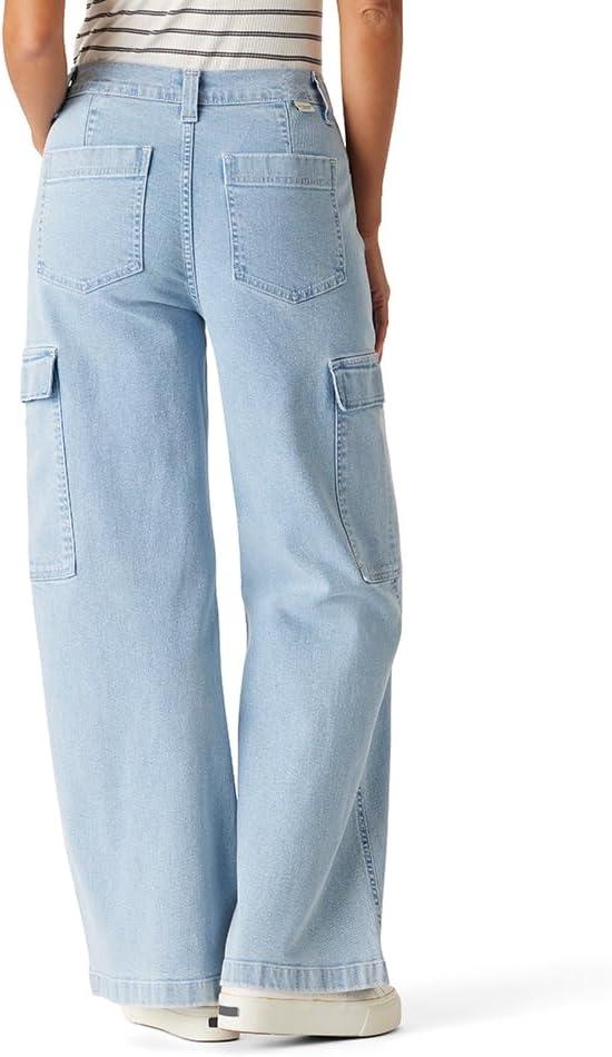 imageLevi Strauss Signature Gold Womens Easy Cargo Midi Skirt Also Available in PlusNew Seafoam Light