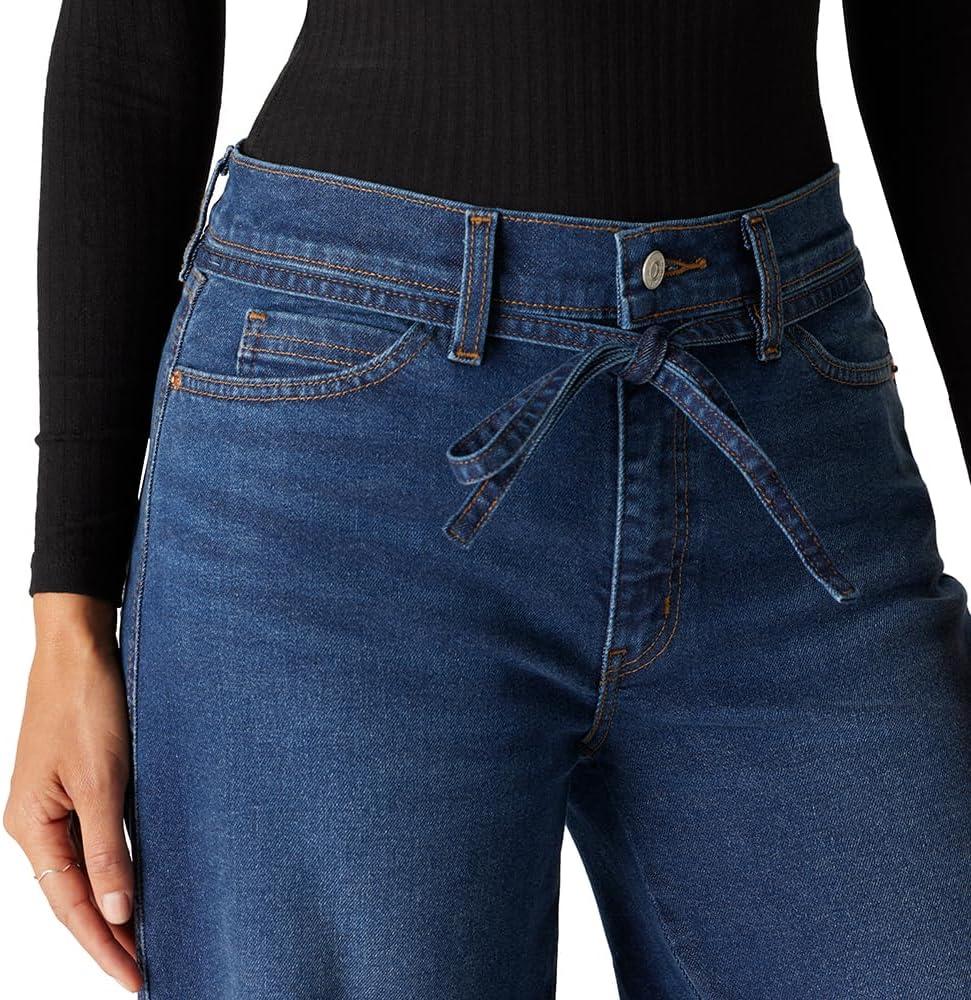 imageLevi Strauss Signature Gold Womens Heritage Belted Wide Leg Jeans Also Available in PlusNew Bayou Blues