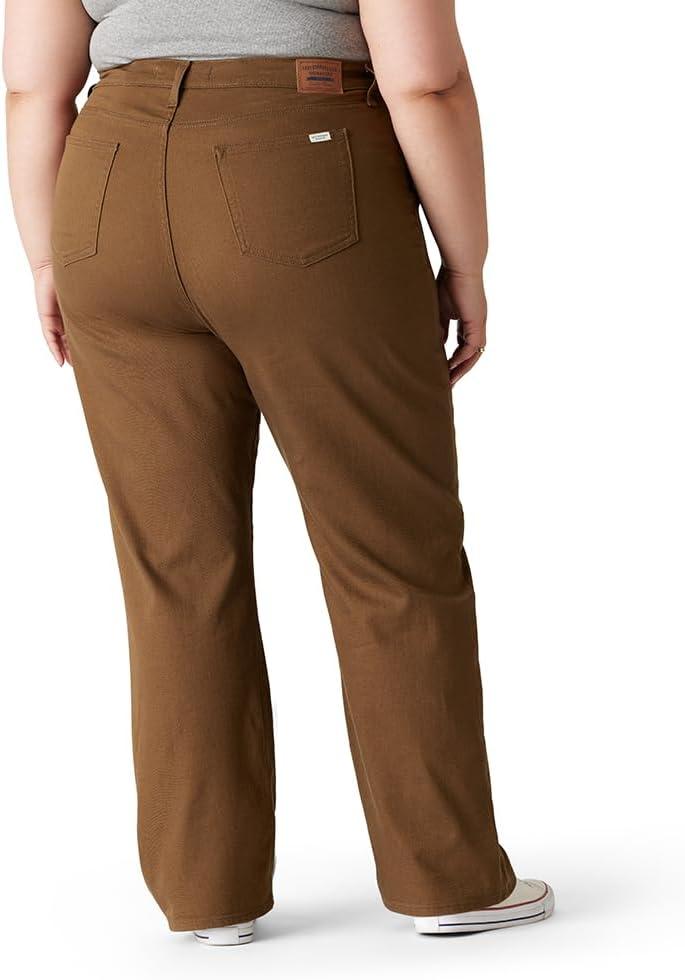 imageLevi Strauss Signature Gold Womens Heritage HighRise Loose Straight Jeans Also Available in Plus SizeNew Chai Spice
