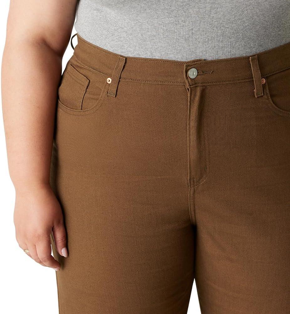 imageLevi Strauss Signature Gold Womens Heritage HighRise Loose Straight Jeans Also Available in Plus SizeNew Chai Spice