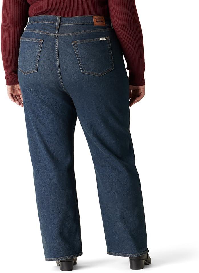 imageLevi Strauss Signature Gold Womens Heritage HighRise Loose Straight Jeans Also Available in Plus SizeNew High Ridin