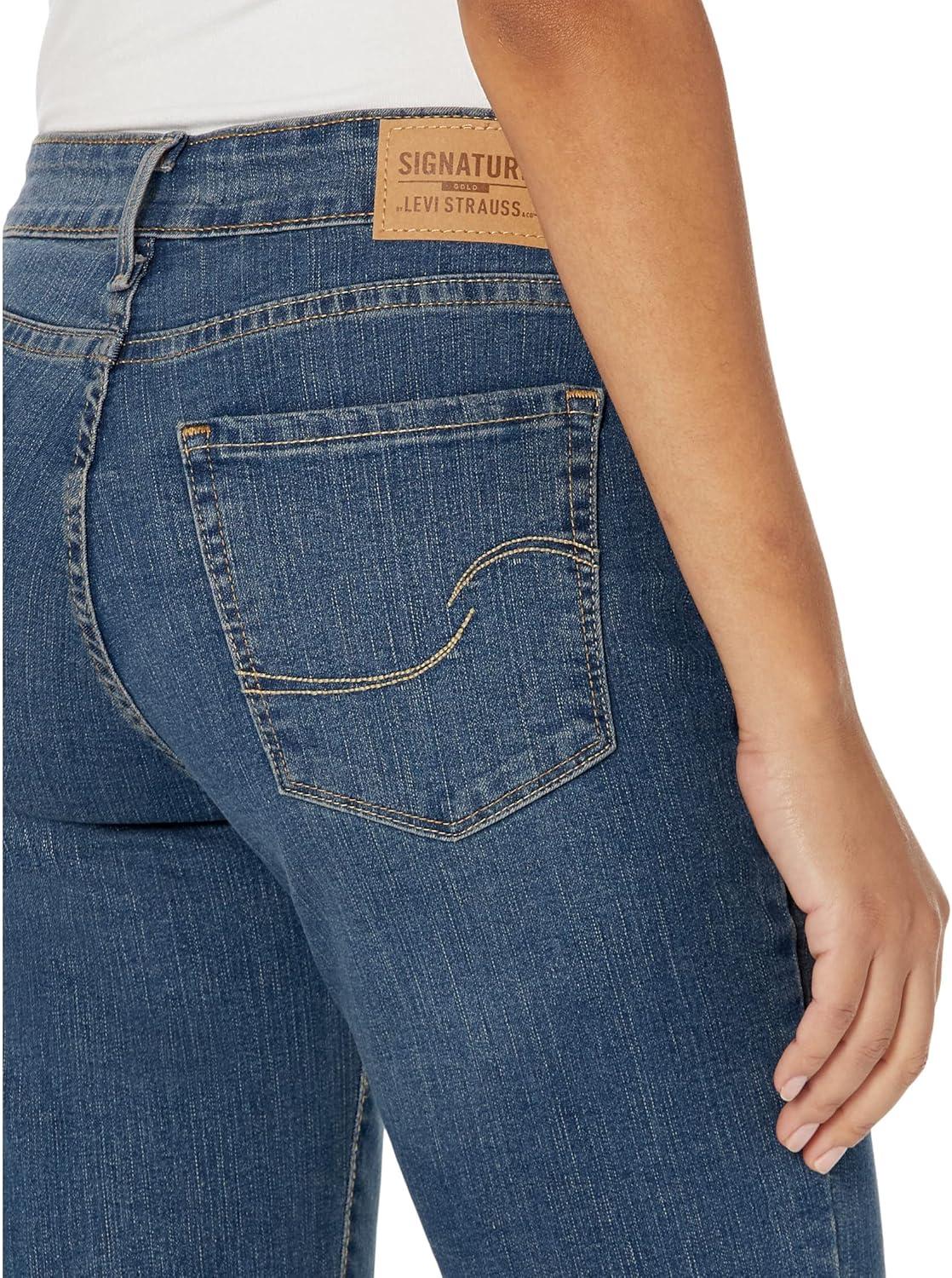 imageLevi Strauss Signature Gold Womens Size Modern Bootcut Jeans MidRise Stretch Denim Also Available in PlusCape Town