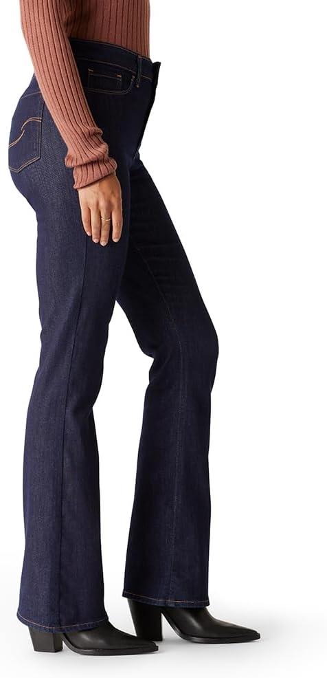 imageLevi Strauss Signature Gold Womens Size Modern Bootcut Jeans MidRise Stretch Denim Also Available in PlusNew Island Rinse