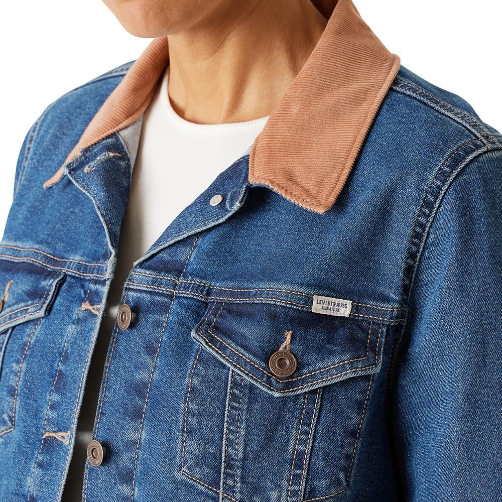 imageLevi Strauss Signature Gold womens Original Trucker Also Available in PlusNew Jolene Top