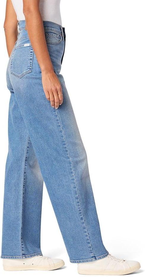 imageLevi Strauss Signature Womens Heritage HighRise Loose Straight Jeans Stretch Denim Also Available in Plus SizeLuna