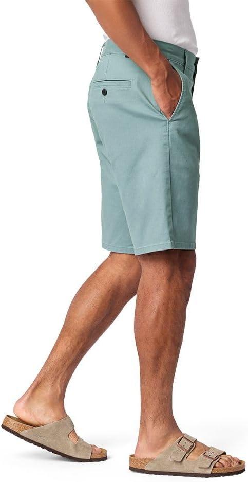 imageSignature by Levi Strauss ampamp Co Gold Mens Casual Chino 105quot ShortsNew Goblin Blue