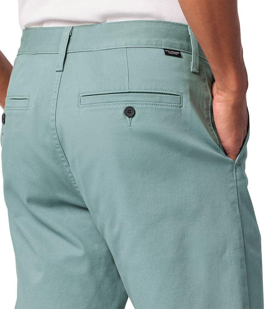 imageSignature by Levi Strauss ampamp Co Gold Mens Casual Chino 105quot ShortsNew Goblin Blue