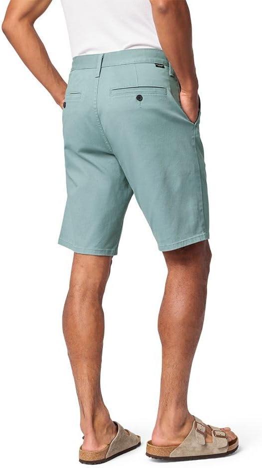 imageSignature by Levi Strauss ampamp Co Gold Mens Casual Chino 105quot ShortsNew Goblin Blue