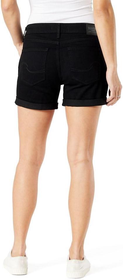 imageSignature by Levi Strauss ampamp Co Gold Mens Casual Chino 105quot ShortsNew New Black Opal