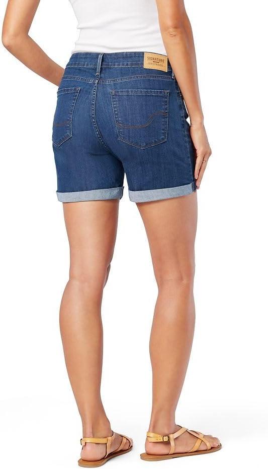 imageSignature by Levi Strauss ampamp Co Gold Mens Casual Chino 105quot ShortsNew Over the Moon