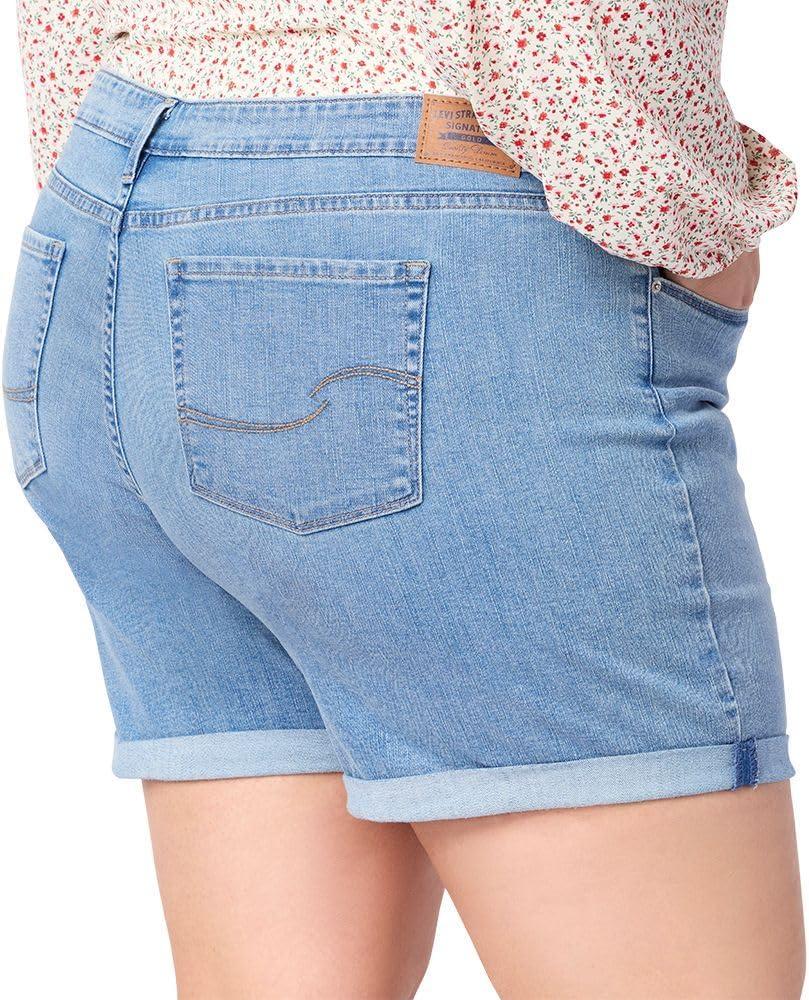 imageSignature by Levi Strauss ampamp Co Gold Mens Casual Chino 105quot ShortsWavelength