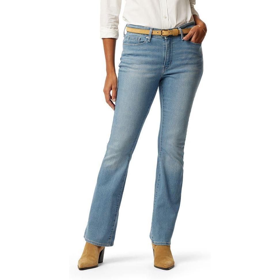 imageLevi Strauss Signature Gold Womens Size Modern Bootcut Jeans MidRise Stretch Denim Also Available in PlusAromatic Air