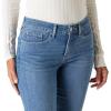 imageLEVI STRAUSS SIGNATURE Womens Totally Shaping Bootcut Jeans MidRise Stretch Denim Also Available in Plus New Out of Town 12 Short