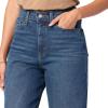 imageLevi Strauss Signature Womens Heritage HighRise Loose Straight Jeans Stretch Denim Also Available in Plus SizeSupernova