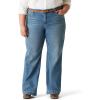 imageLevi Strauss Signature Gold Womens True Wide Leg Trouser with Pocket Flap Also Available in PlusNew Saddle Up