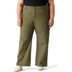 imageLevi Strauss Signature Gold Womens Easy Cargo Midi Skirt Also Available in PlusNew Olive Night Floral Laser